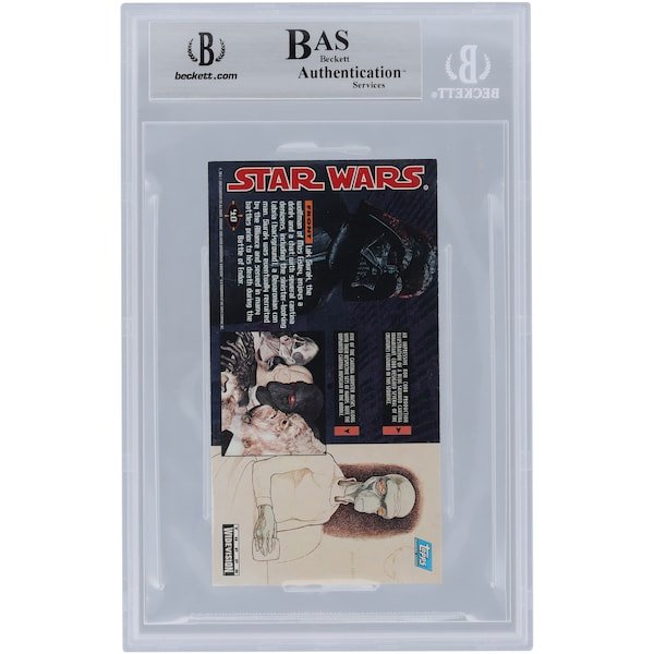 Penny McCarthy Star Wars Autographed 1995 Topps Wide Vision 40 BGS Authenticated Card - The Ballers Bank