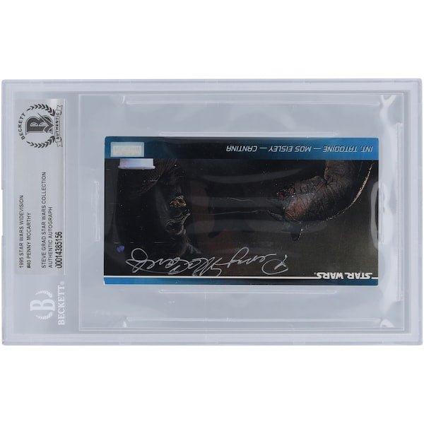 Penny McCarthy Star Wars Autographed 1995 Topps Wide Vision 40 BGS Authenticated Card - The Ballers Bank