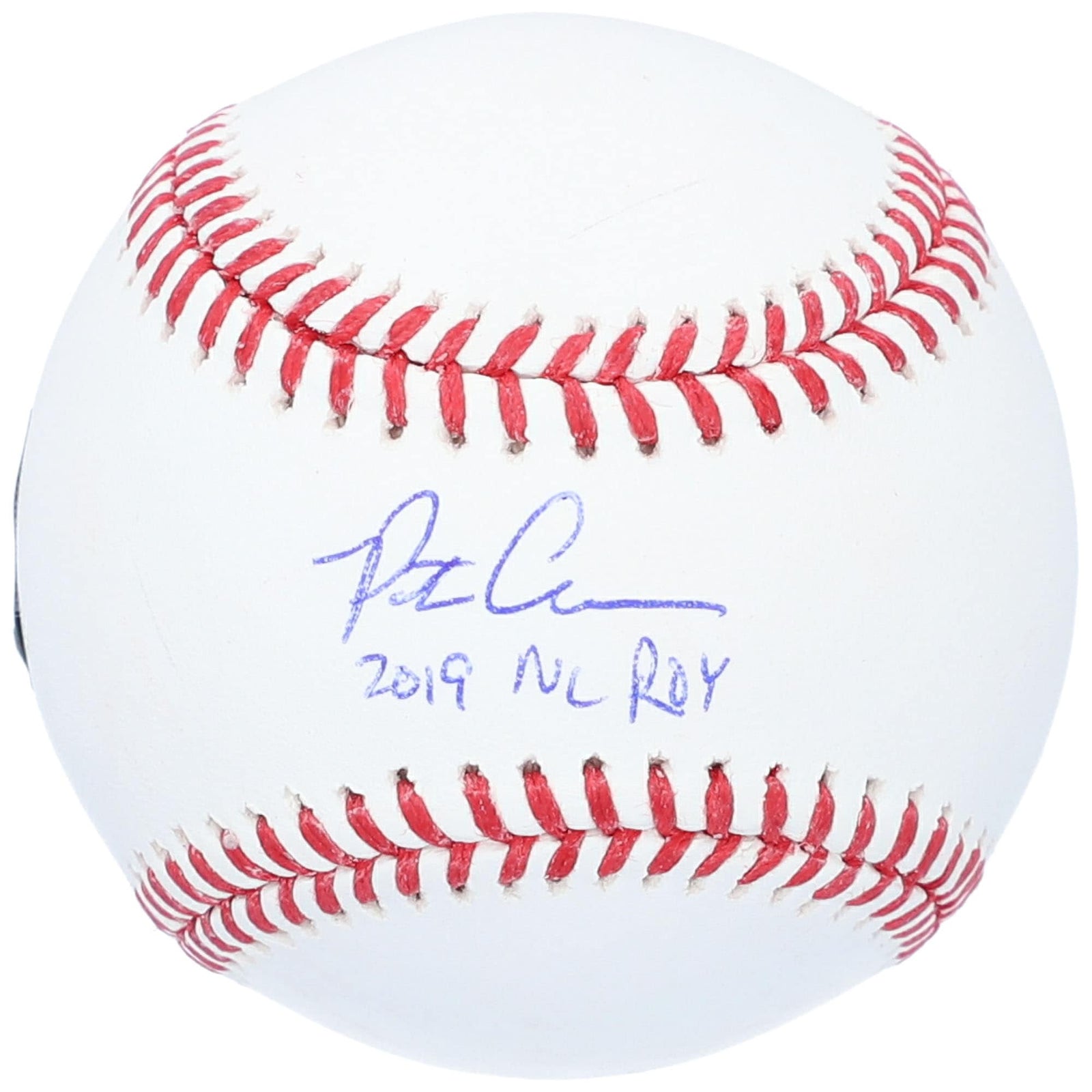 Pete Alonso New York Mets Fanatics Authentic Autographed Baseball with "19 NL ROY" Inscription - The Ballers Bank