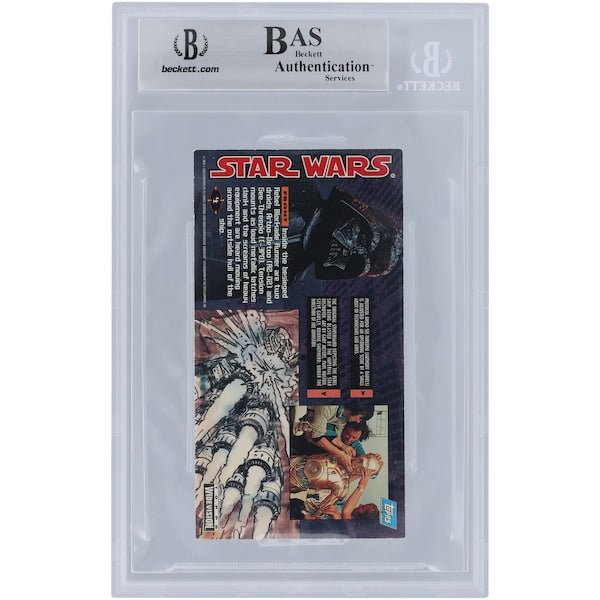 Peter MacDonald Star Wars Autographed 1995 Topps WideVision 4 BGS Authenticated Card - The Ballers Bank
