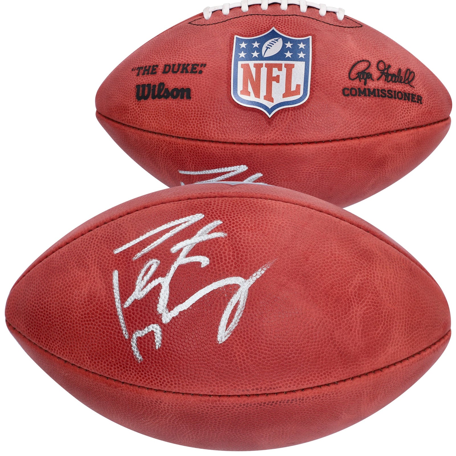 Peyton Manning Indianapolis Colts Fanatics Authentic Autographed Wilson Duke Full Color Pro Football - The Ballers Bank