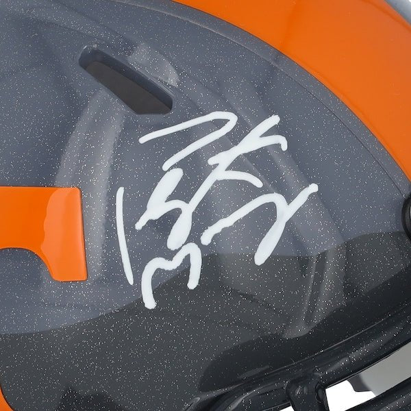 Peyton Manning Tennessee Volunteers Autographed Fanatics Authentic Riddell Smoky Mountains Speed Mini Helmet - The Ballers Bank
