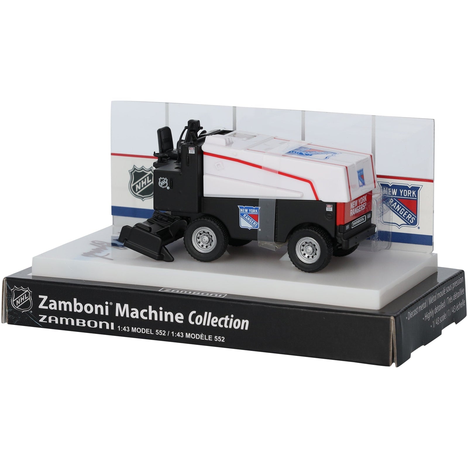 Phil Esposito New York Rangers Autographed Fanatics Authentic 1:43 Scale Die - Cast Zamboni - The Ballers Bank