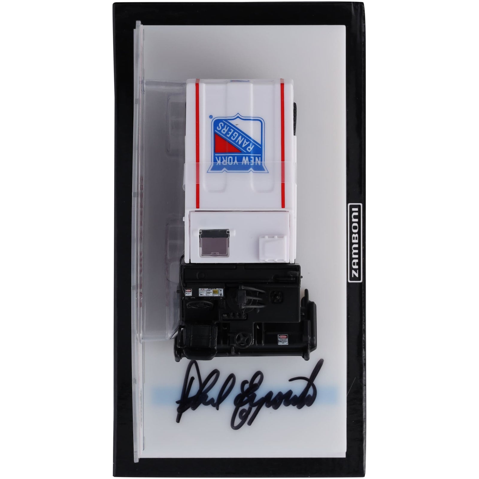 Phil Esposito New York Rangers Autographed Fanatics Authentic 1:43 Scale Die - Cast Zamboni - The Ballers Bank