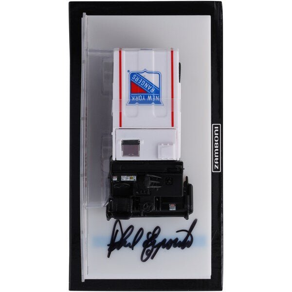 Phil Esposito New York Rangers Autographed Fanatics Authentic 1:43 Scale Die - Cast Zamboni - The Ballers Bank