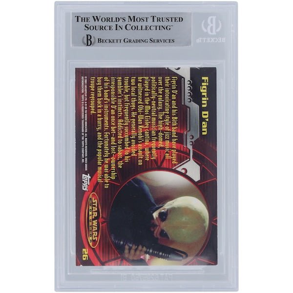 Phil Tippett Star Wars Autographed 2001 Topps Evolution 26 BGS Authenticated Authentic Card - The Ballers Bank