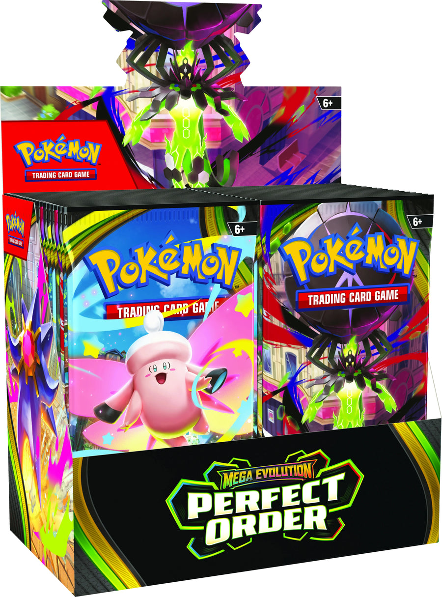 Pokemon Mega Evolution Perfect Order Booster Box (Ships Sealed Only)
