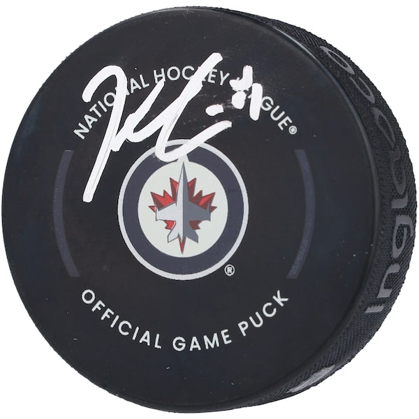 Kyle Connor Winnipeg Jets Autographed Fanatics Authentic Official Game Puck