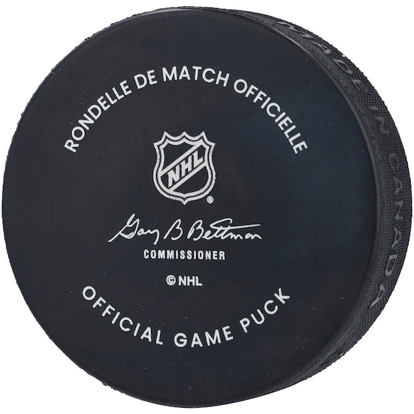 Kyle Connor Winnipeg Jets Autographed Fanatics Authentic Official Game Puck