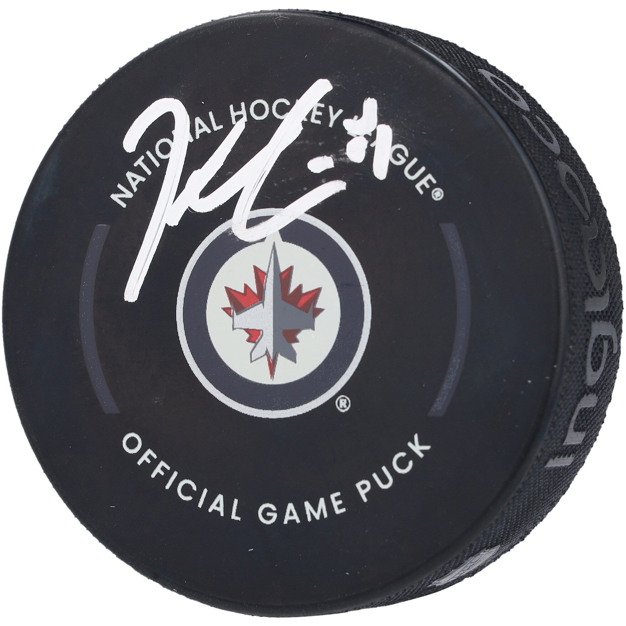 Kyle Connor Winnipeg Jets Autographed Fanatics Authentic Official Game Puck
