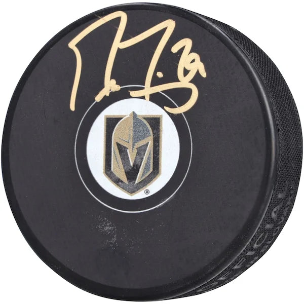 Marc-Andre Fleury Signed Vegas Golden Knights Hockey Puck | Authenticated