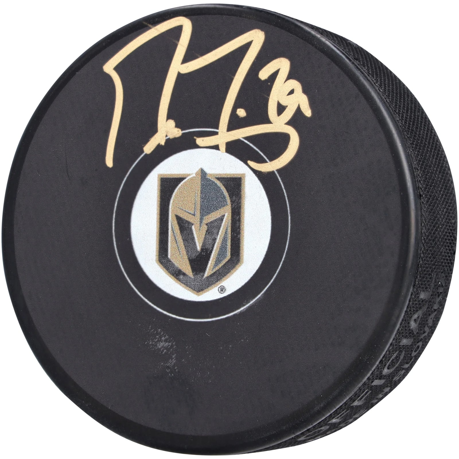 Marc-Andre Fleury Signed Vegas Golden Knights Hockey Puck | Authenticated