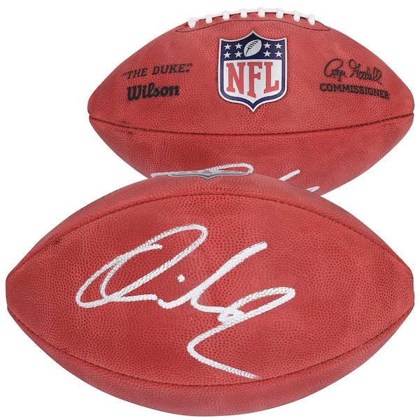 Quinshon Judkins Cleveland Browns Autographed Fanatics Authentic Wilson Duke Full Color Football - The Ballers Bank