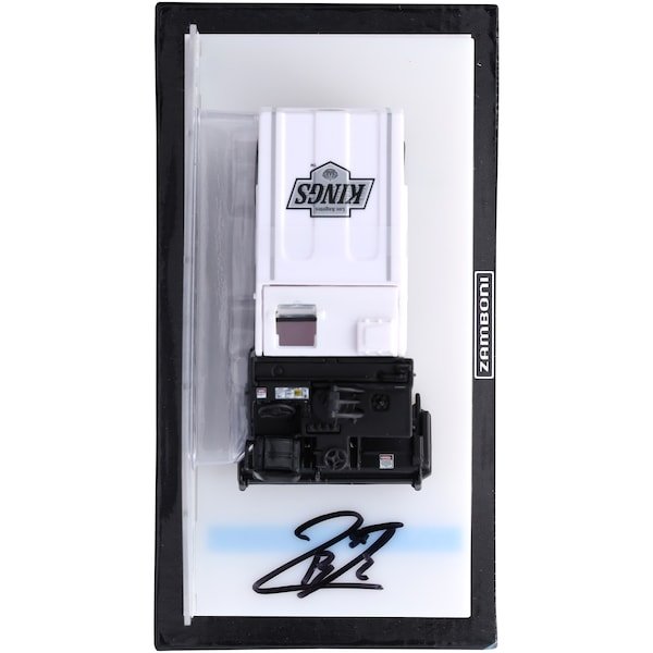 Quinton Byfield Los Angeles Kings Autographed Fanatics Authentic 1:43 Scale Die - Cast Zamboni - The Ballers Bank