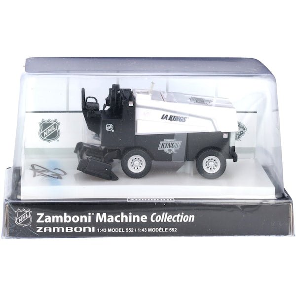 Quinton Byfield Los Angeles Kings Autographed Fanatics Authentic 1:43 Scale Die - Cast Zamboni - The Ballers Bank