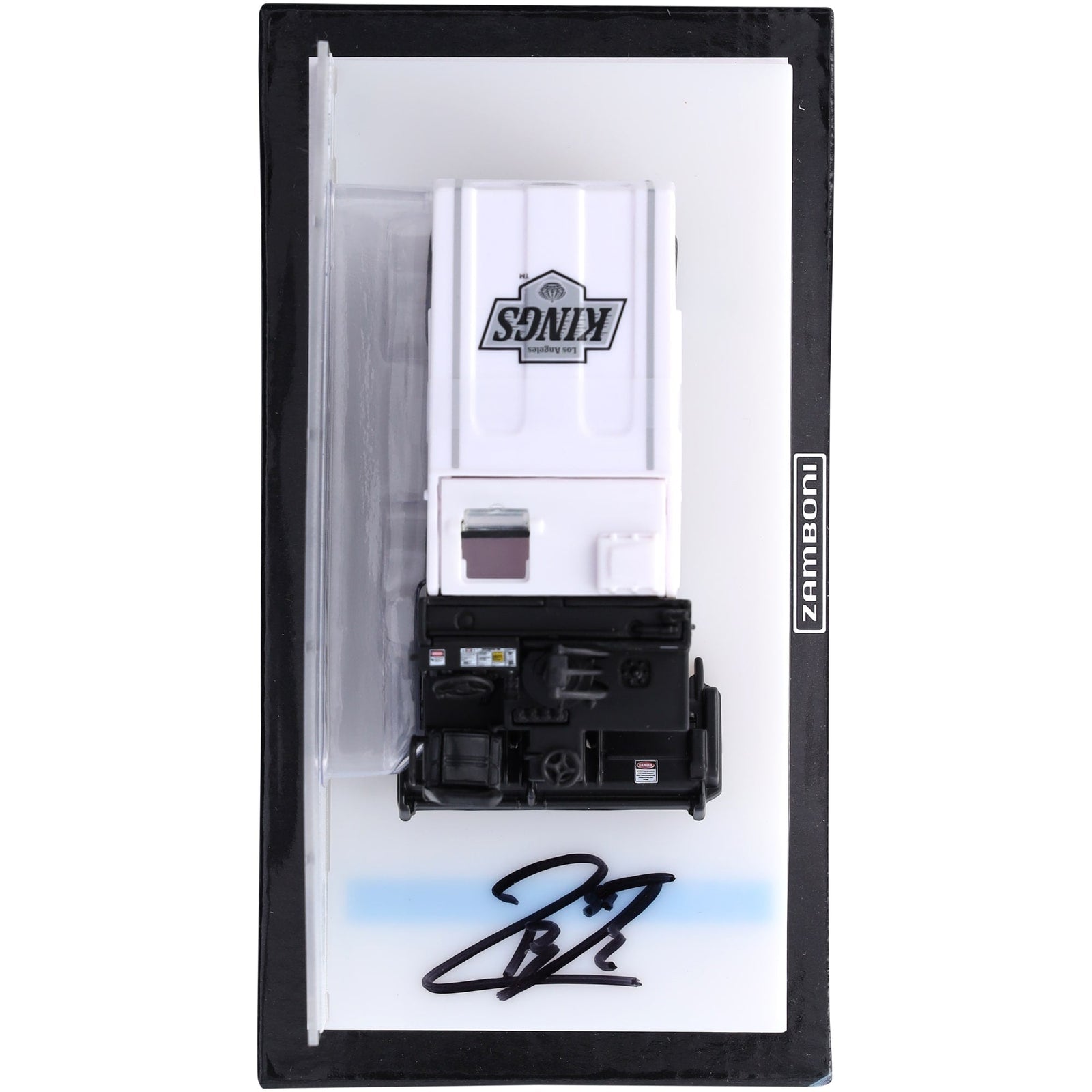 Quinton Byfield Los Angeles Kings Autographed Fanatics Authentic 1:43 Scale Die - Cast Zamboni - The Ballers Bank