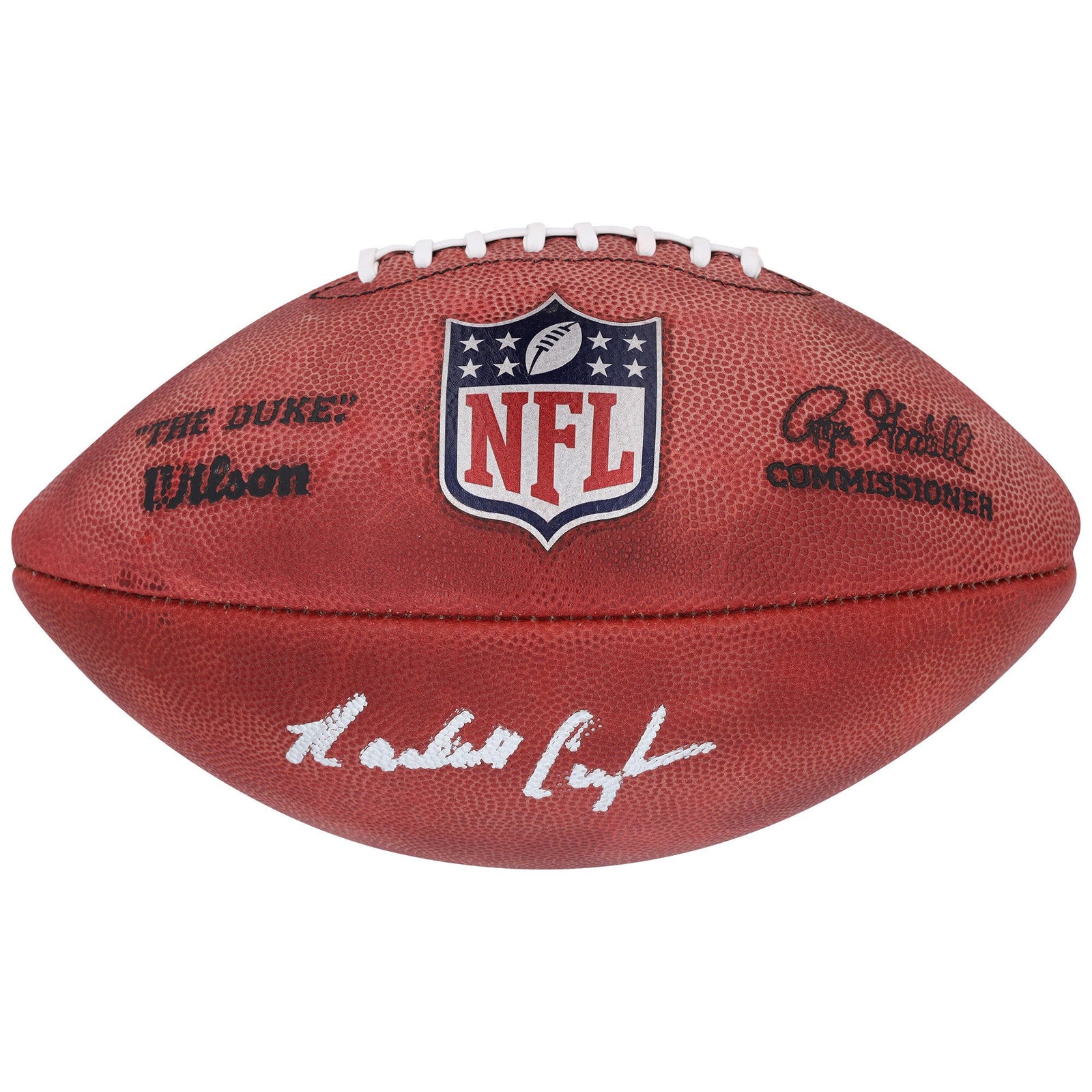 Randall Cunningham Philadelphia Eagles Autographed Fanatics Authentic Duke Full Color Football - The Ballers Bank