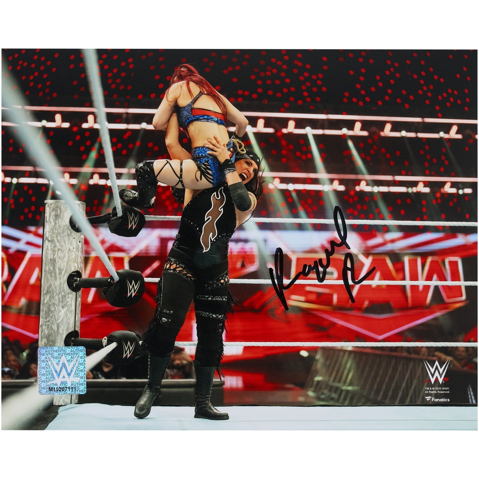 Raquel Rodriguez WWE Autographed Fanatics Authentic 8" x 10" Tejana Bomb Photograph - The Ballers Bank