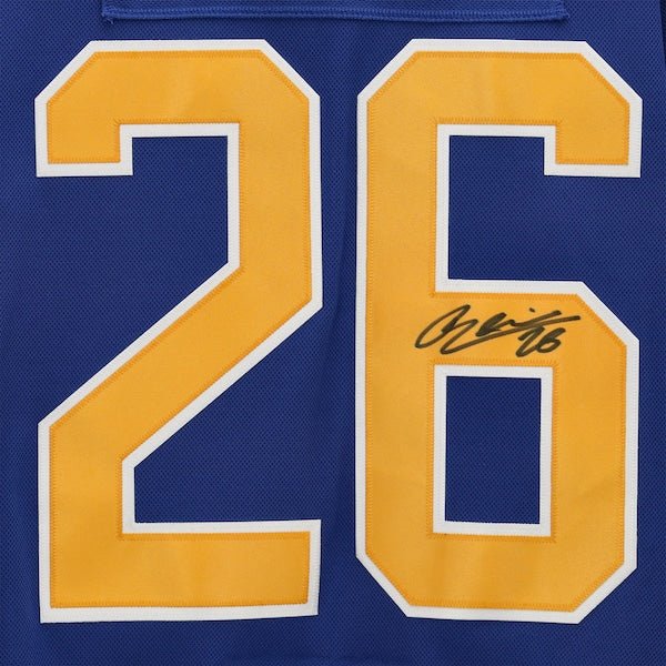 Rasmus Dahlin Buffalo Sabres Fanatics Authentic Autographed adidas 2020 Model Authentic Jersey - Royal - The Ballers Bank