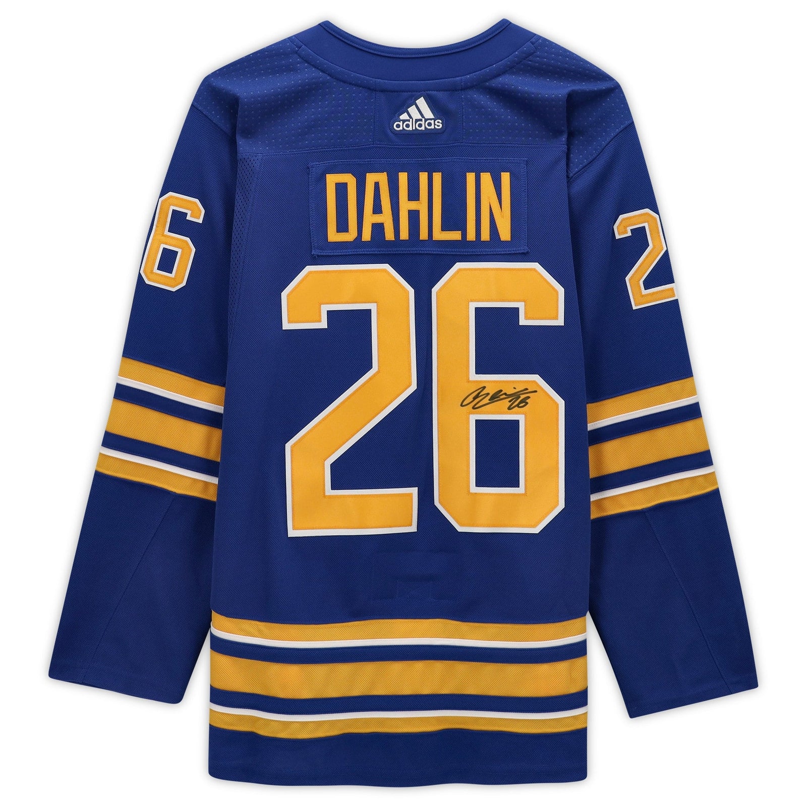 Rasmus Dahlin Buffalo Sabres Fanatics Authentic Autographed adidas 2020 Model Authentic Jersey - Royal - The Ballers Bank