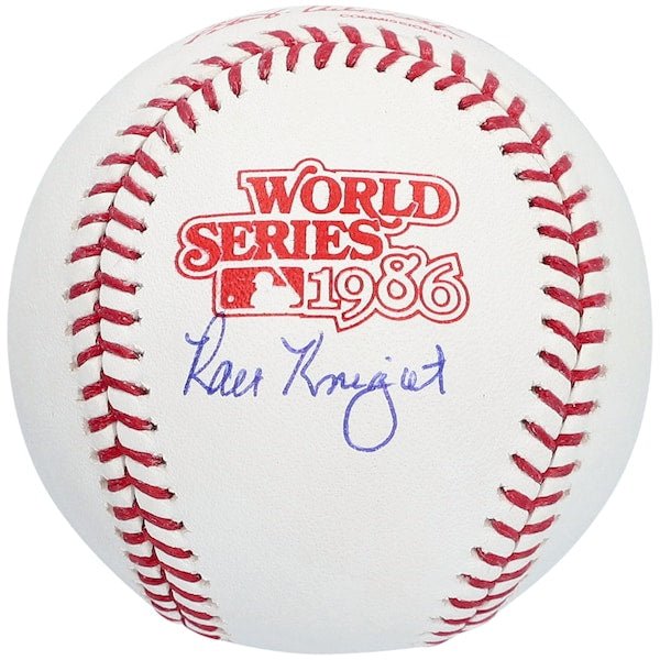 Ray Knight New York Mets Fanatics Authentic Autographed 1986 World Series Logo Baseball - The Ballers Bank