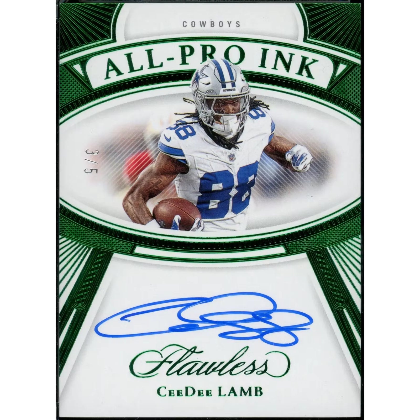 2026 Hit Parade Football Autographed Card Limited Series 5 Hobby Box (Ships Sealed Only)