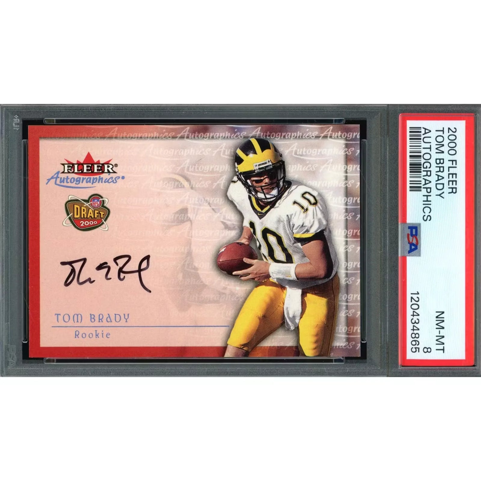 2026 Hit Parade Football Headliners Brady Collection | 10-Box Hobby Case