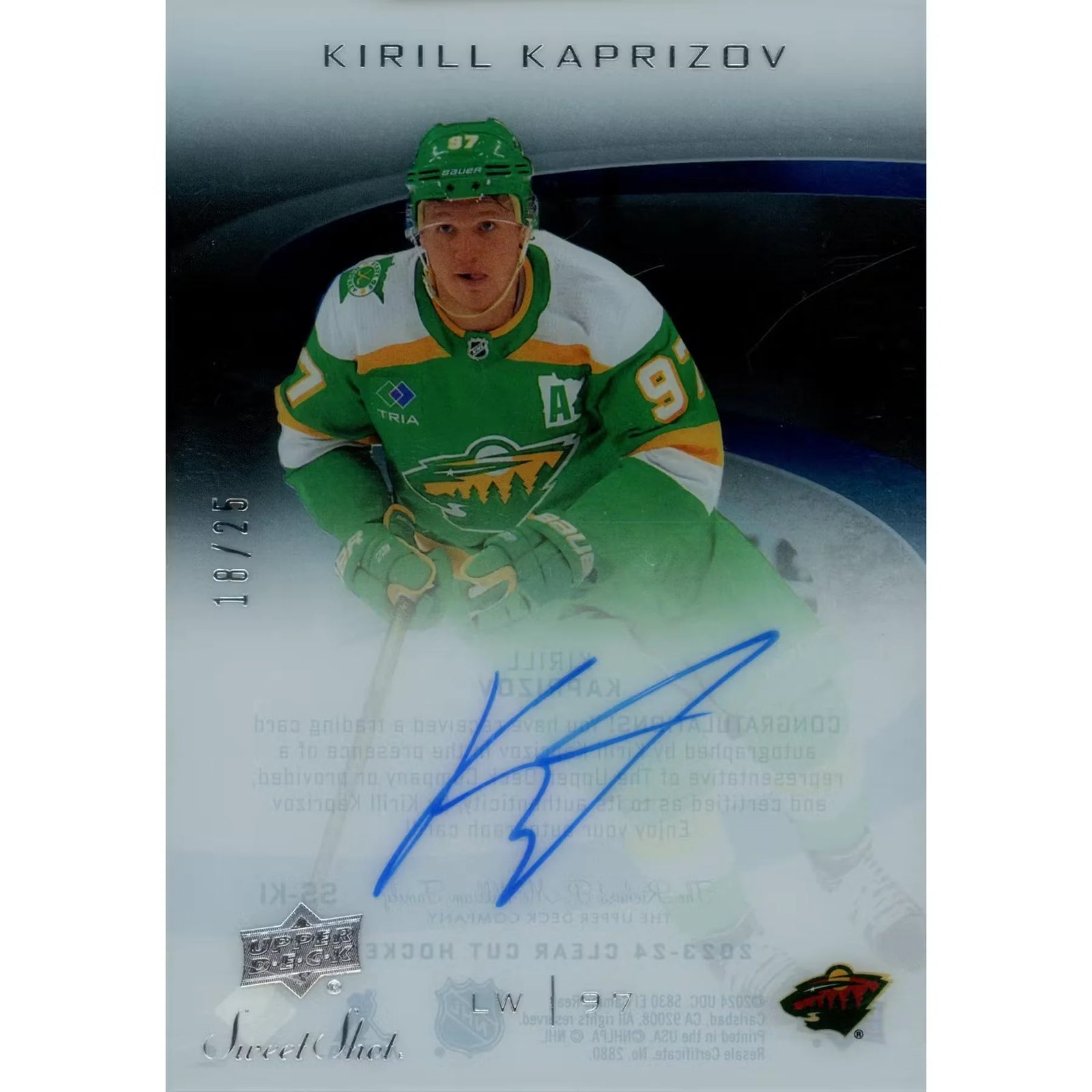 2025-26 Hit Parade Hockey Autographed Card Limited Series 8 Hobby Box 8 Box (Ships Sealed Only)