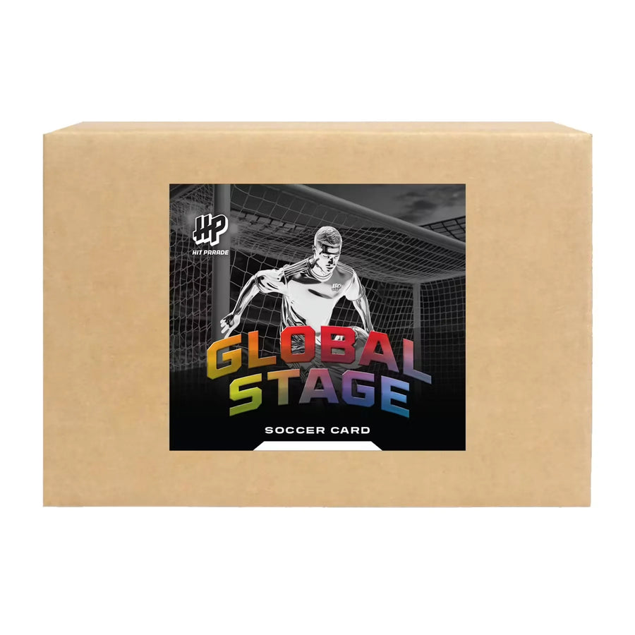 2026 Hit Parade Soccer Global Stage Series 1 Hobby 10-Box Case (Ships Sealed Only)