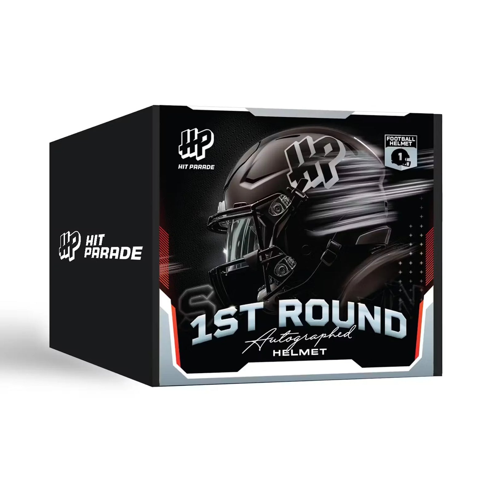 2026 Hit Parade Autographed Football Helmet | 1st Round Series 2 Hobby Box