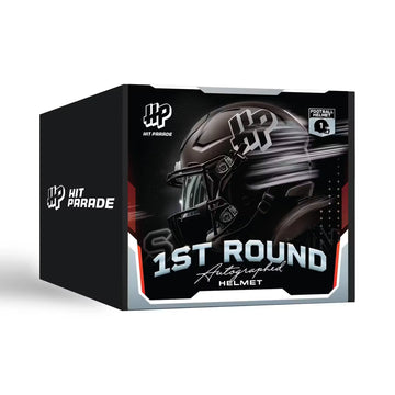 2026 Hit Parade Autographed Football Helmet | 1st Round Series 2 Hobby Box
