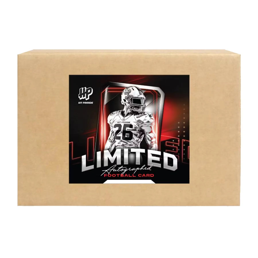 2026 Hit Parade Football Autographed Card Limited Series 7 Hobby 10-Box Case (Ships Sealed Only)