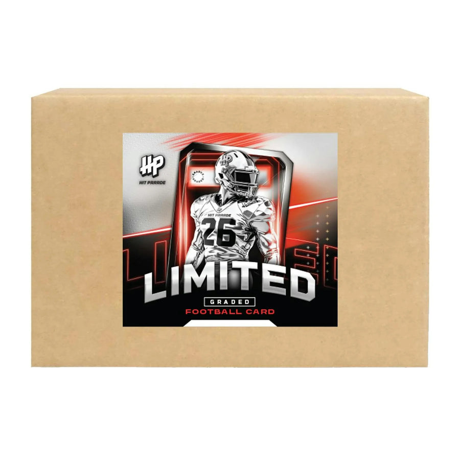 2026 Hit Parade Football Graded Card Limited Series 4 | 10-Box Hobby Case (Ships Sealed Only)