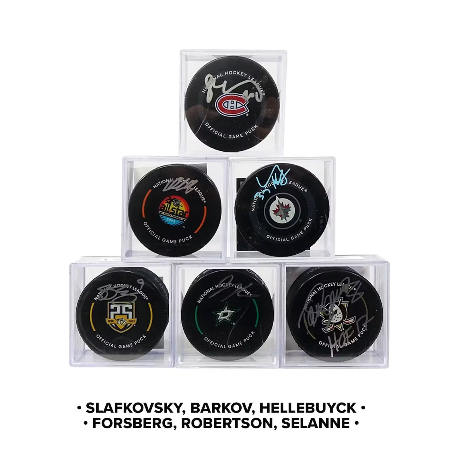 2025-26 Hit Parade Autographed Legendary Hockey Puck Series 10 Hobby Box - Game Puck Edition