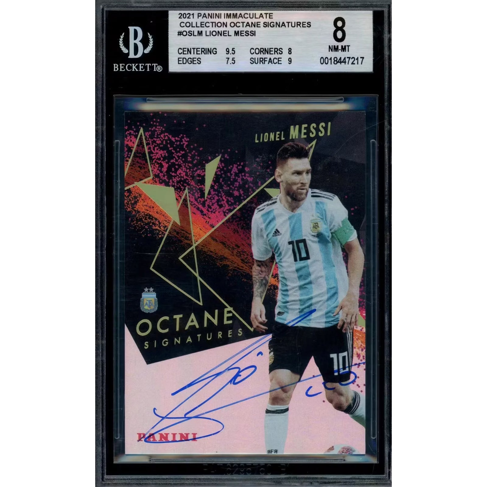 2026 Hit Parade Soccer Headliners Messi Collection Series 1 Hobby Box