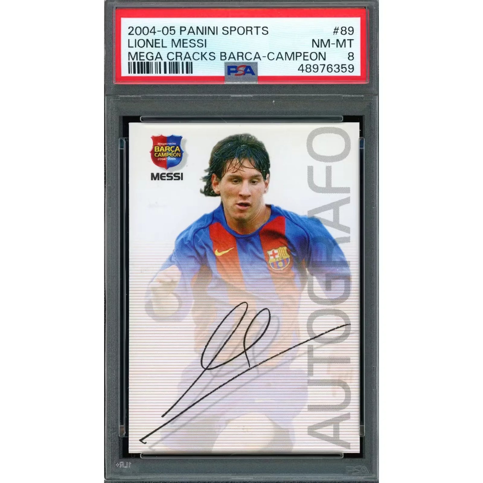 2026 Hit Parade Soccer Headliners Messi Collection Series 1 Hobby Box
