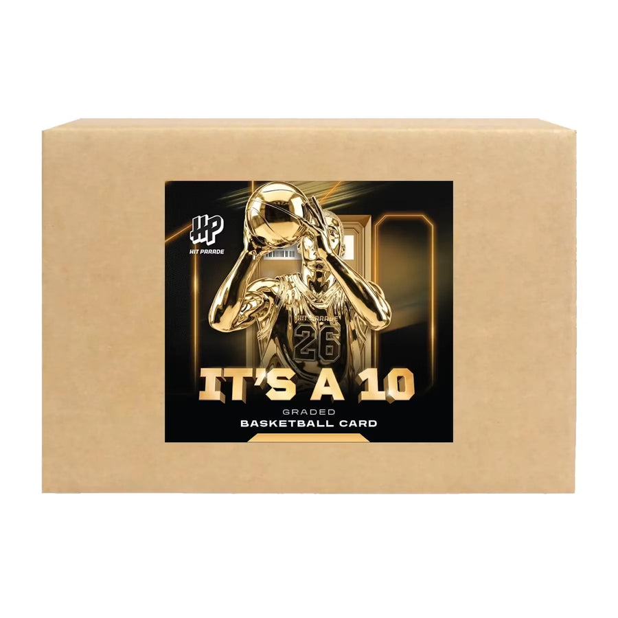 2025-26 Hit Parade Basketball Graded Card It's A 10 Series 13 Hobby 10-Box Case (Ships Sealed Only)