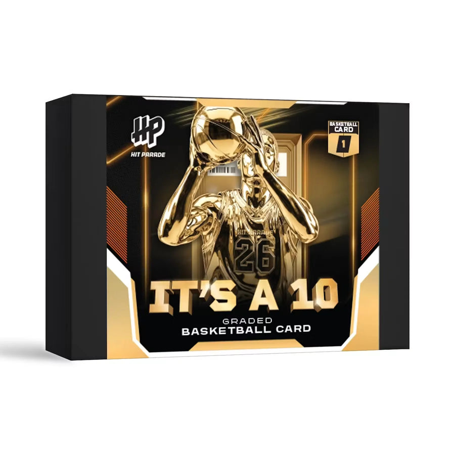 2025-26 Hit Parade Basketball Graded Card It's A 10 Series 13 Hobby Box (Ships Sealed Only)