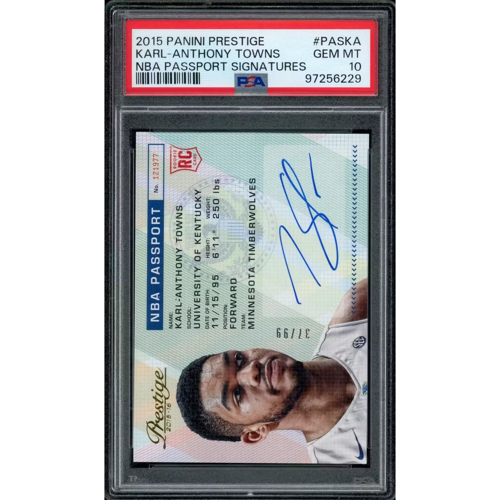 2025-26 Hit Parade Basketball Graded Card It's A 10 Series 13 Hobby Box (Ships Sealed Only)