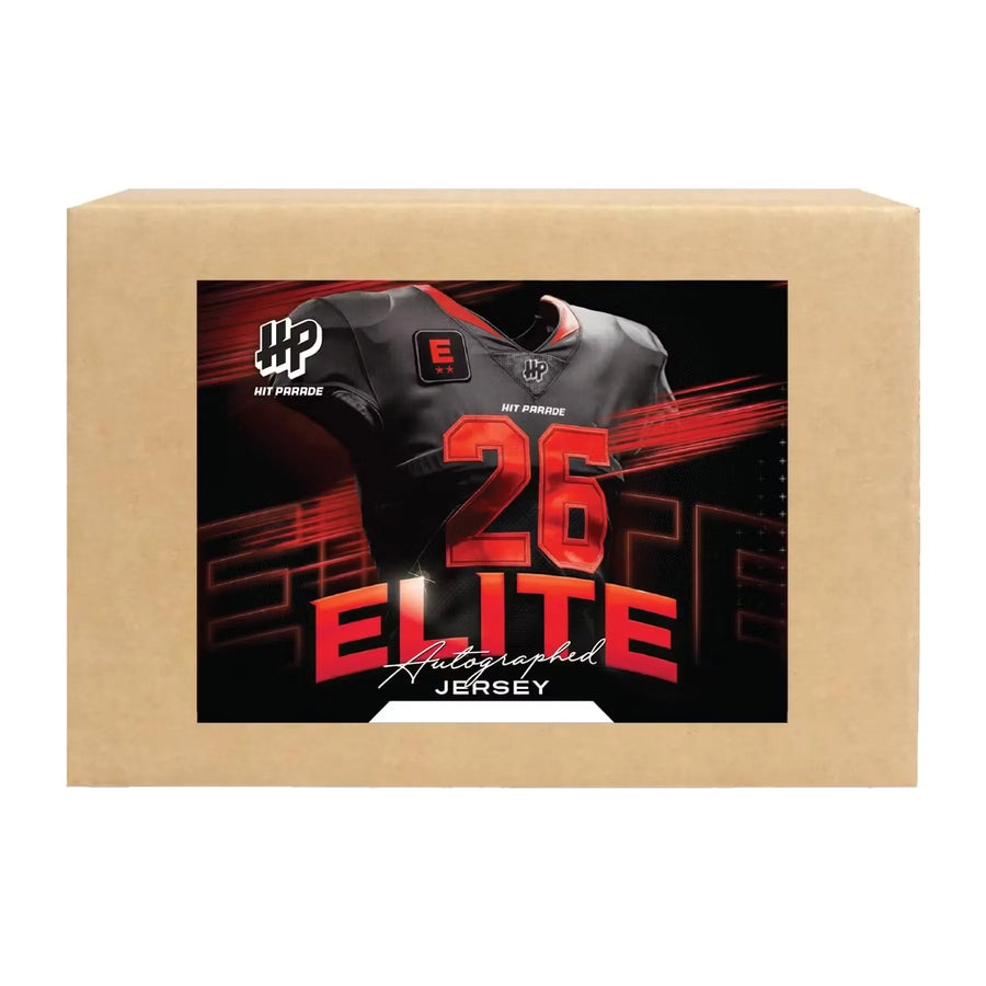 2026 Hit Parade Autographed Football Jersey Elite Series 3 Hobby 10-Box Case