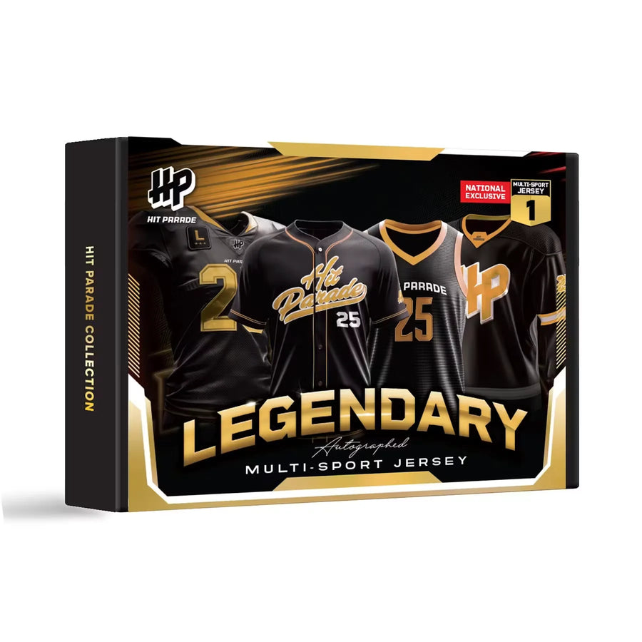 2026 Hit Parade Autographed Officially Licensed Multi-Sport Jersey Fest Exclusive Series 1 Hobby Box