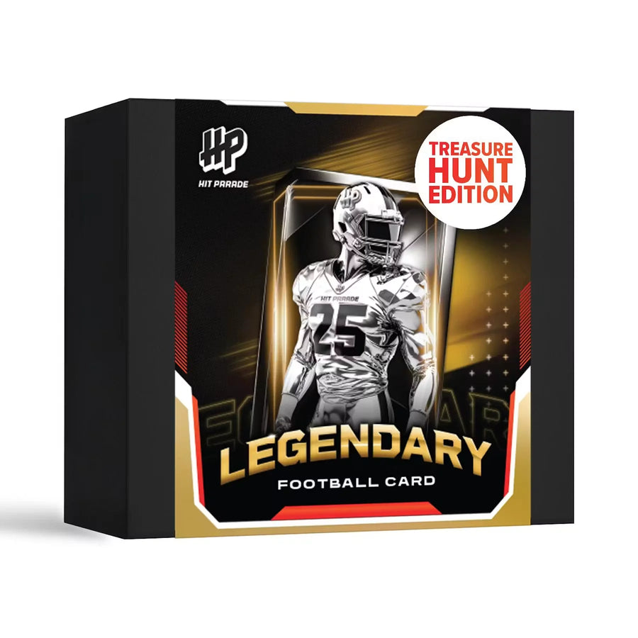 2026 Hit Parade Football Legendary Series 2 Hobby Box | Treasure Hunt Edition (Ships Sealed Only)