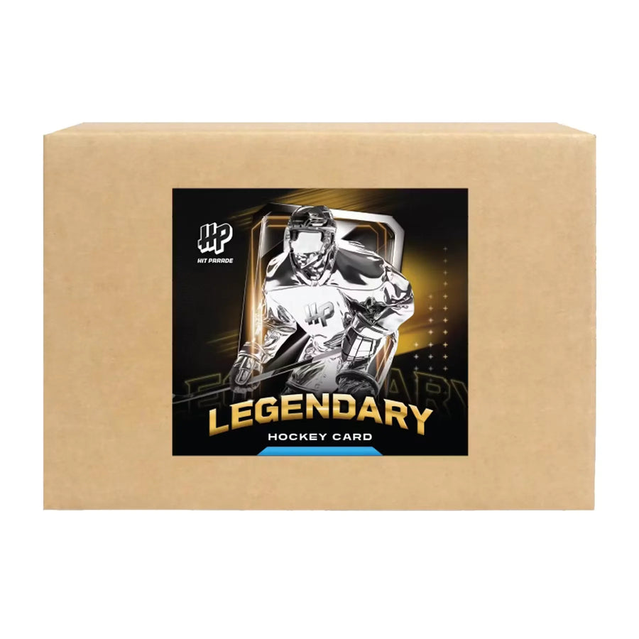 2025-26 Hit Parade Hockey Card Legendary Series 3 Hobby 10-Box Case - Treasure Hunt Edition (Ships Sealed Only)