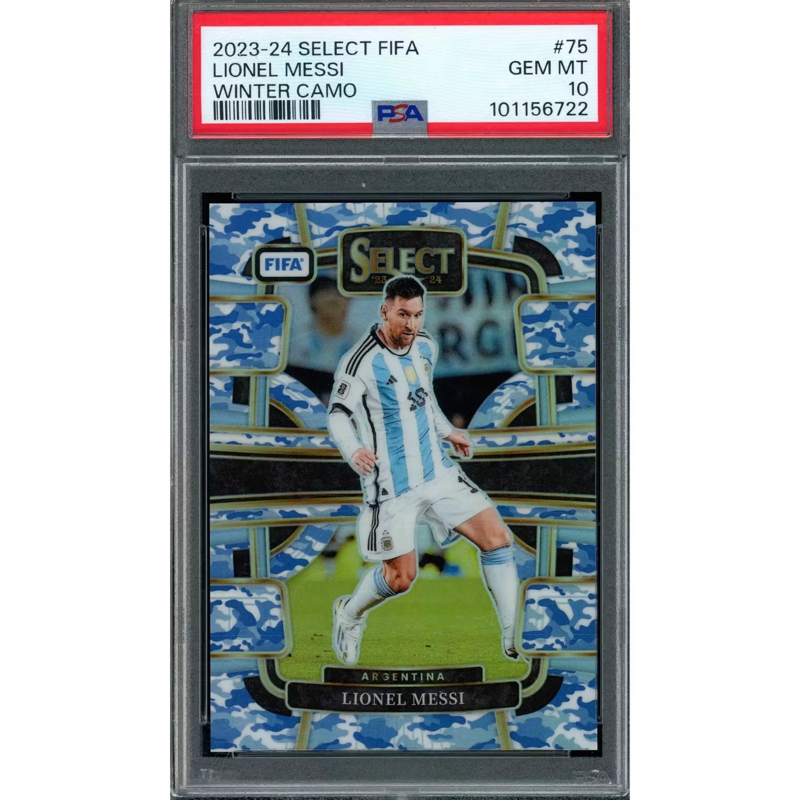 Lionel Messi 2026 Hit Parade Soccer Headliners Case | 10-Box Hobby