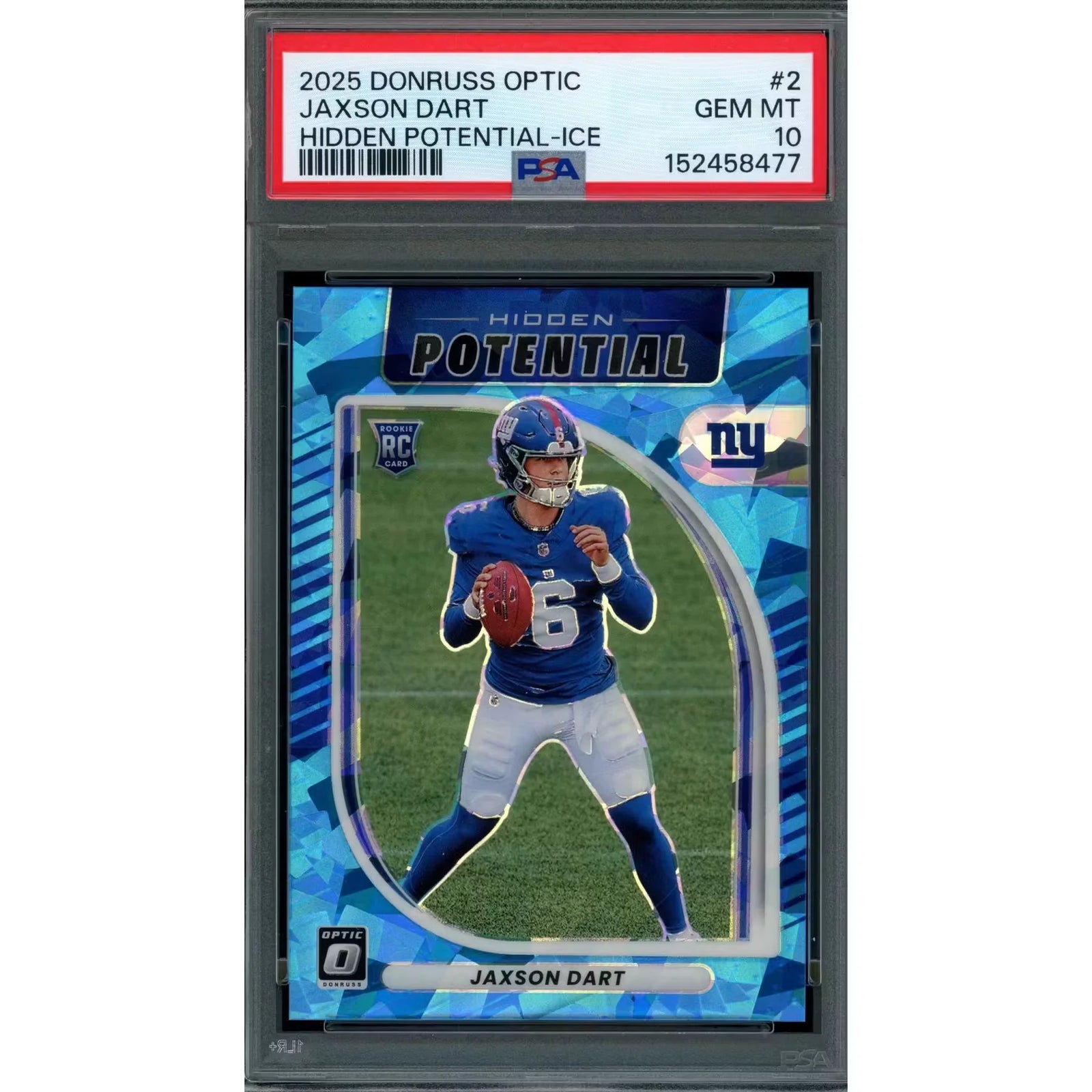 2026 Hit Parade Football Graded Card Limited Series 5 Hobby Box (Ships Sealed Only)