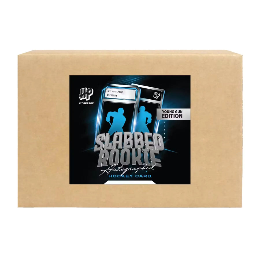 2025-26 Hit Parade Autographed Slabbed Hockey Card Young Gun Edition Series 1 Hobby 10-Box Case (Ships Sealed Only)
