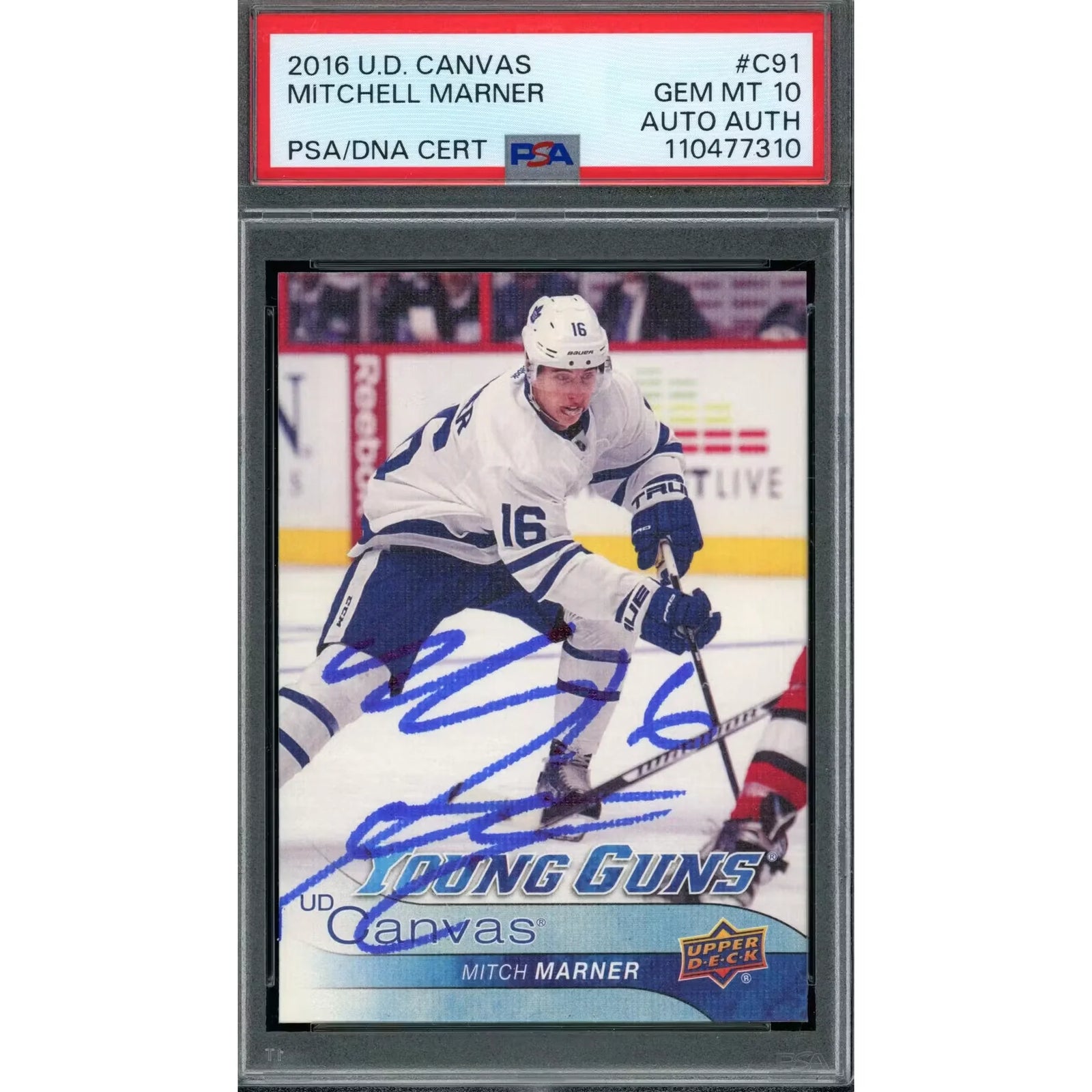 2025-26 Hit Parade Autographed Slabbed Hockey Card Young Gun Edition Series 1 Hobby 10-Box Case (Ships Sealed Only)