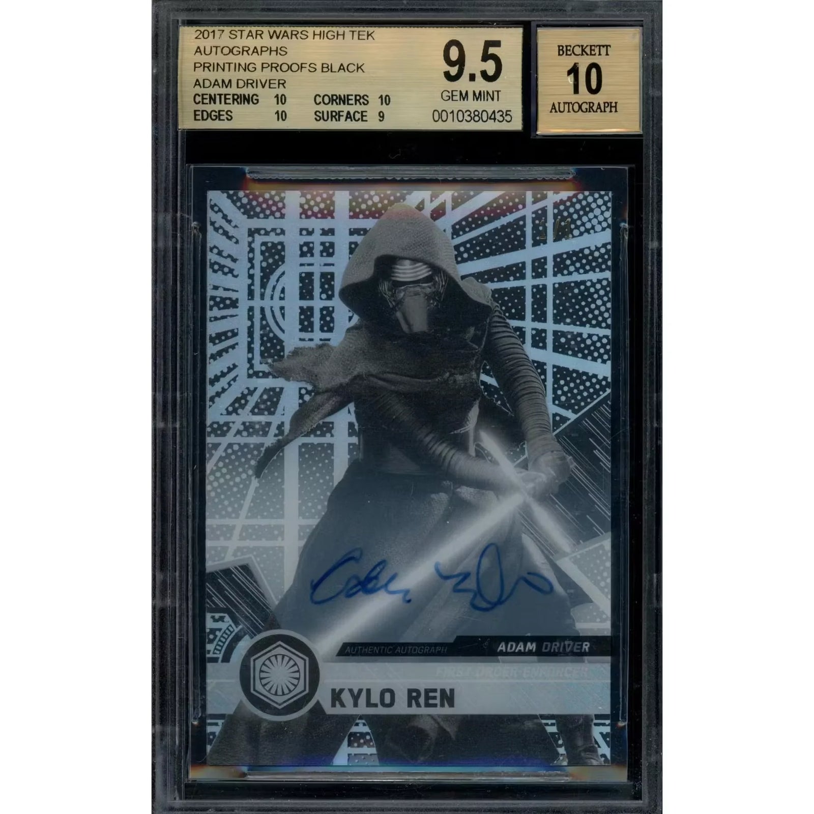 2026 Hit Parade Galactic Rebellion Elite Card Series 1 Hobby 10-Box Case (Ships Sealed Only)