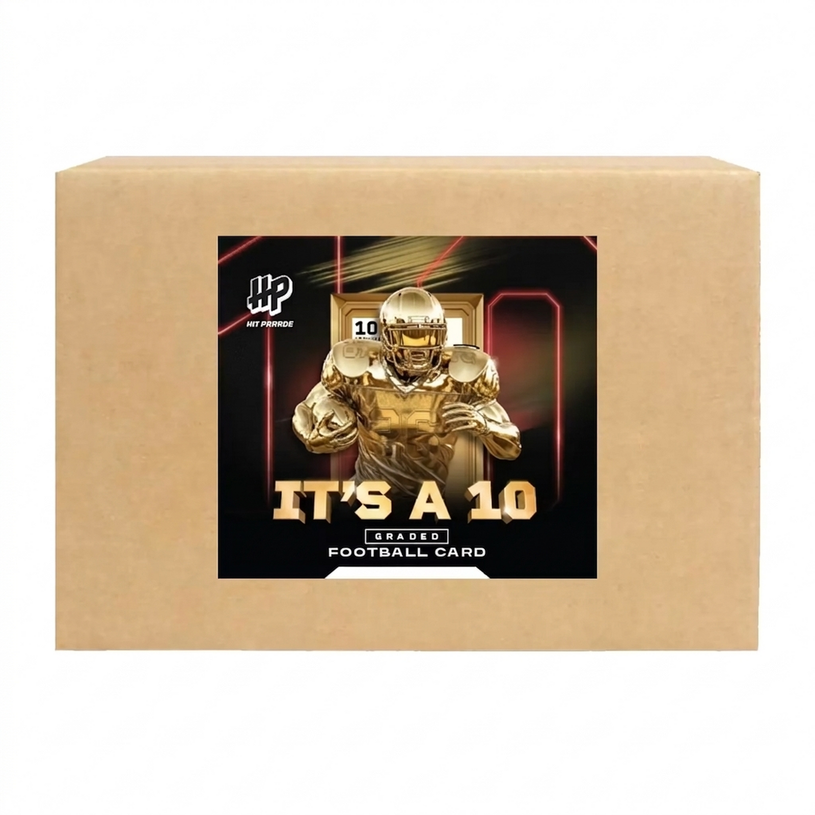 2026 Hit Parade Football Graded Card It's A 10 Series 4 Hobby 10-Box Case (Ships Sealed Only)