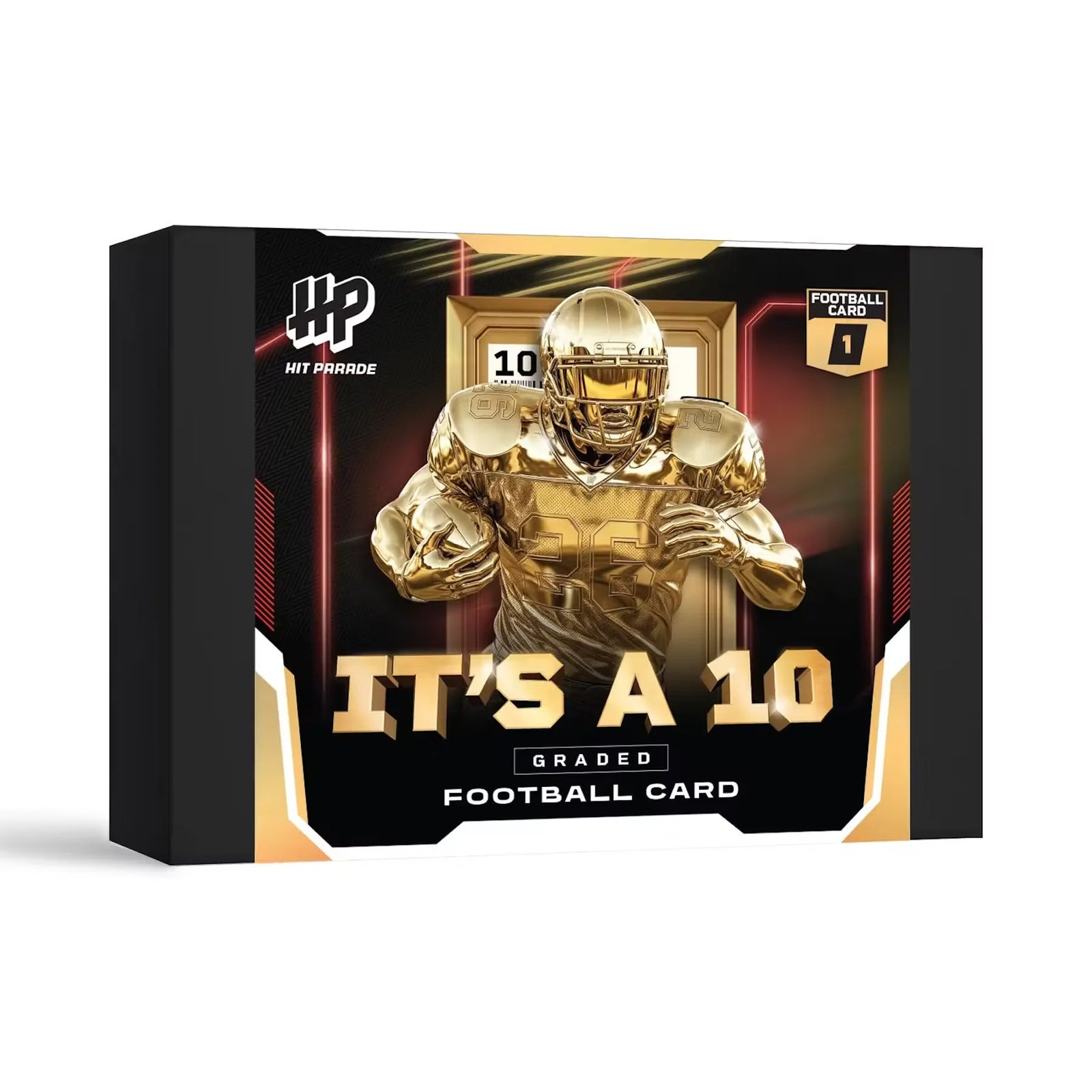2026 Hit Parade Football Graded Card It's A 10 Series 4 Hobby Box (Ships Sealed Only)